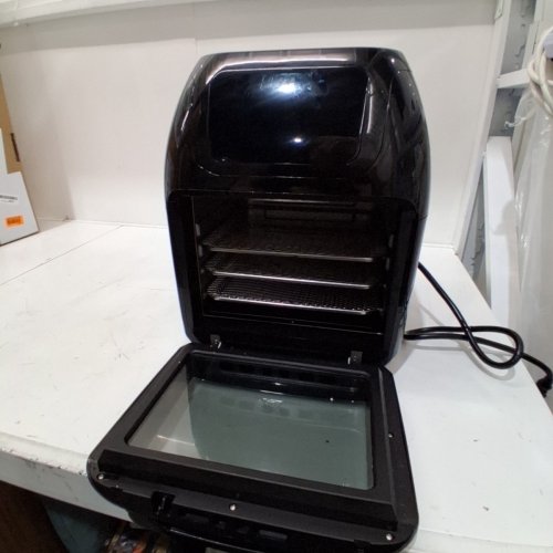 CHEFMAN 10-LITRE MULTI-FUNCTIONAL AIR FRYER PLUS WITH 14 COOKING PRESETS - BLACK - (RJ38-10-RDO-V2) image 3