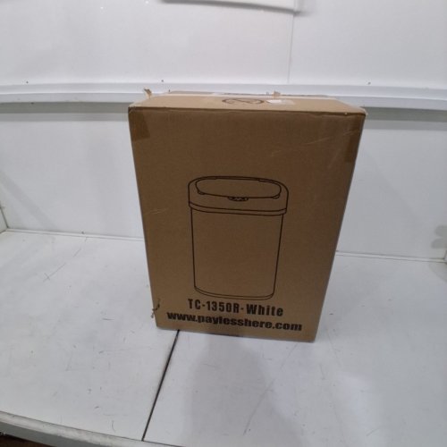 BESTOFFICE AUTOMATIC TOUCH FREE KITCHEN TRASH/GARBAGE CAN - 13 GALLONS - WHITE (MODEL: TC-1350R-WHITE) image 6