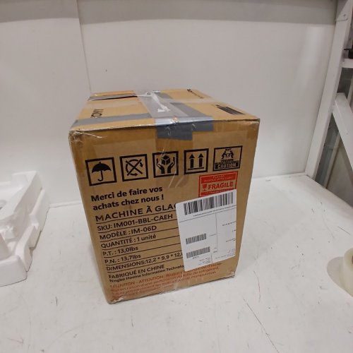 EUHOMY COUNTERTOP ICE MAKER - MAKES 26LBS/DAY - BLACK (MODEL: IM-06D) image 5