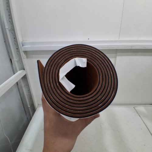 EVA FOAM BOAT FLOORING SHEET - 31" X 8FT - DARK BROWN/BLACK SEAM LINES image 4