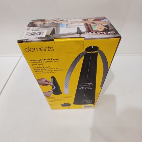 2PK ELEMENTS RECHARGEABLE BUG REPELLER FANS - BLACK (MODEL: 1990391) image 4