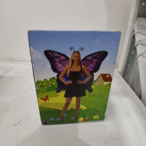 XYJKIDSES INFLATABLE BUTTERFLY WINGS COSTUME - PURPLE/PINK image 2
