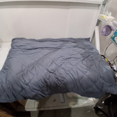 JOLLYVOGUE WEIGHTED BLANKET - KING- GREY image 2