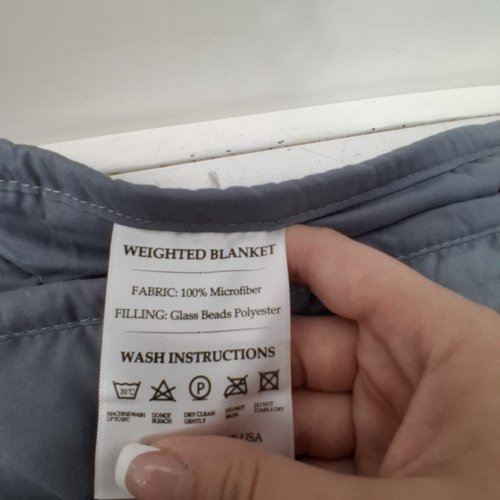 JOLLYVOGUE WEIGHTED BLANKET - KING- GREY image 4