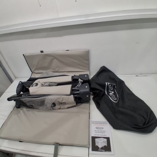 GRACO PACK N' PLAY PORTABLE FOLDABLE PLAYARD - OAKLEY BLACK/WHITE (MODEL: 2084226) image 2