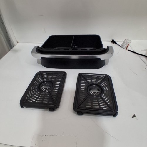 NINJA FOODI 6-IN-1 DUALZONE FLEX BASKET AIR FRYER - 7QT MEGA ZONE - BLACK (MODEL: DZ071C) image 4