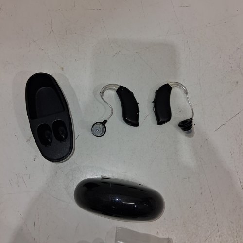 TAIMEI RECHARGEABLE HEARING AIDS WITH PORTABLE CHARGING CASE - BLACK image 3