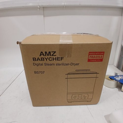 AMZBABYCHEF BABY BOTTLE DRYER AND STERILIZER - WHITE (MODEL: BS707) image 5