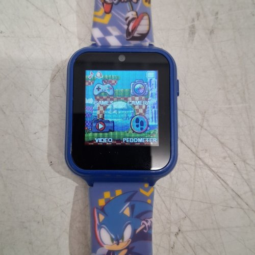 SONIC THE HEDGEHOG INTERACTIVE TOUCHSCREEN WATCH - BLUE image 3