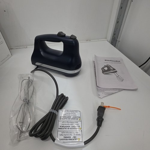 KITCHENAID 5-SPEED HAND MIXER - INK BLUE (MODEL: KHM512IB) image 2