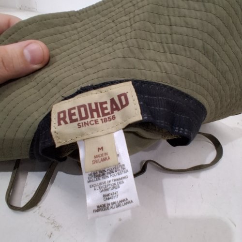 BPS REDHEAD MESH CROWN TRRAIL BOONIE HAT - MEDIUM - OLIVE (STYLE:4137040) image 2