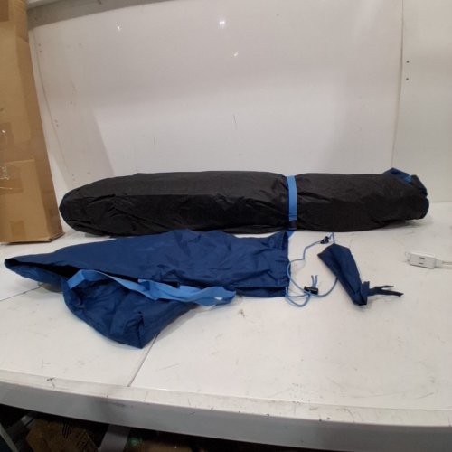 WILD LAND QUICK SET-UP SHELTER TENT WITH CLIP-UP PORCH - 91.2" × 94.8" × 51.6" - BLUE (MODEL: BS5428/1421605) image 2