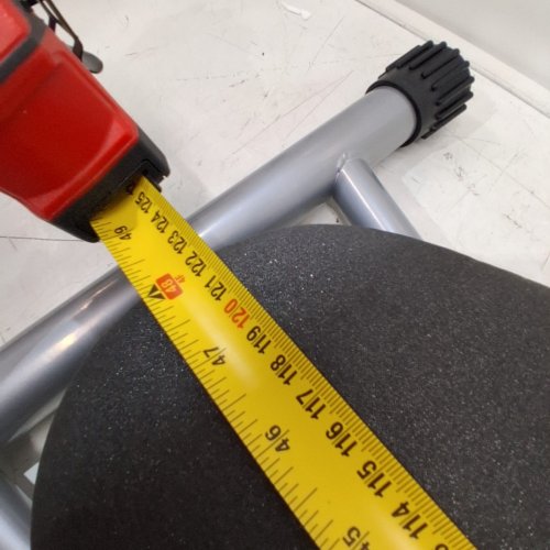 FOLDING ADJUSTABLLE IRON BOARD - 48" - BLACK image 3