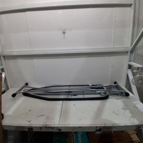 FOLDING ADJUSTABLLE IRON BOARD - 48" - BLACK image 5