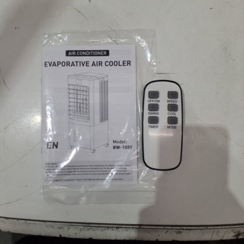 3-IN-1 EVAPORATIVE AIR COOLER WITH 4 MODES AND 3 SPEEDS - 8 L - WHITE (MODEL: BW-108Y) image 4