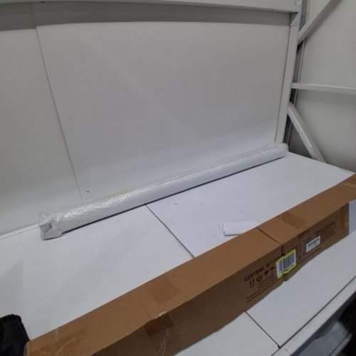 LUCKUP CORDLESS ZEBRA WINDOW BLINDS - 46" X 72" - WHITE (MODEL: DZSTBML) image 2