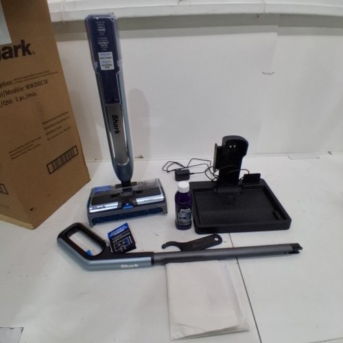 SHARK HYDRODUO CORDLESS WET AND DRY FLOOR CLEANER WITH DIRT-REVEAL TECHNOLOGY - SILVER/BLUE (MODEL: WW200C) image 4