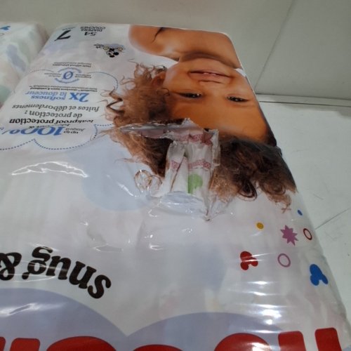 108PK HUGGIES SNUG & DRY DIAPERS - SIZE 7 (41LBS +) - MICKEY MOUSE image 3