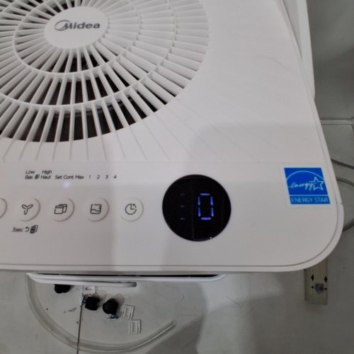 MIDEA CUBE 50 PINT SMART WIFI DEHUMIDIFIER - 4,500 SQ. FT - WHITE (MODEL: MAD50S1QWT-A) image 2