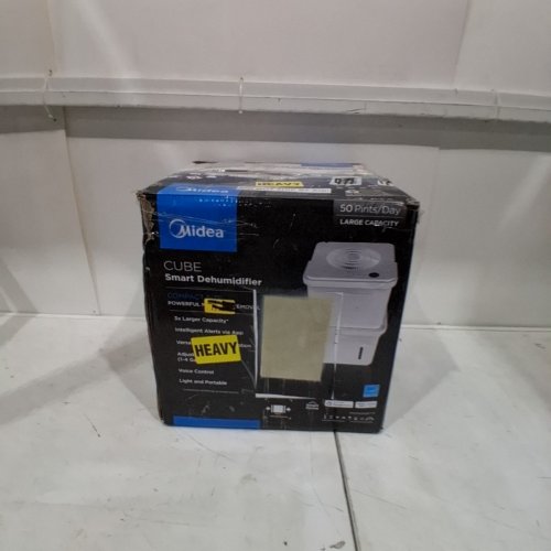 MIDEA CUBE 50 PINT SMART WIFI DEHUMIDIFIER - 4,500 SQ. FT - WHITE (MODEL: MAD50S1QWT-A) image 6
