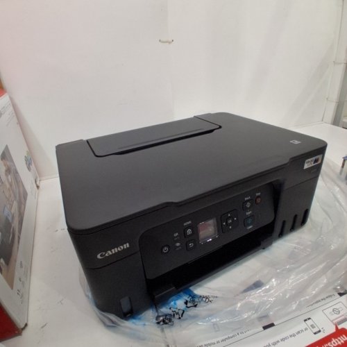 CANON PIXMA WIRELESS ALL-IN-ONE MEGA TANK COLOUR PHOTO PRINTER WITH SCANNER & COPIER - BLACK (MODEL: G3270 K10555) image 8