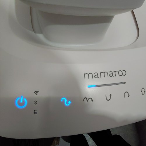 UPPABABY MAMAROO SMART SWING - 5 MOTIONS, 5 SPEEDS, 4 SOUNDS WITH MOTIONSYNC TECHNOLOGY AND BLUETOOTH - 36" - CHARLIE (MODEL: 2001-MRO-NA-CHR) image 2