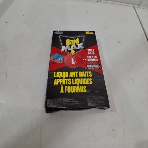 16PK RAID MAX LIQUID ANT BAIT TRAPS (MODEL: 1997885) image 2