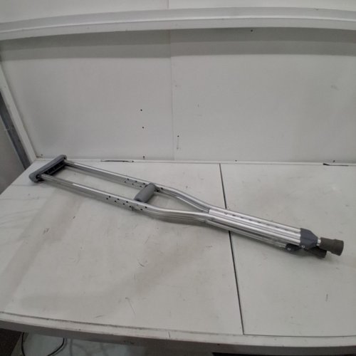 2PK ADULT BIOS ADJUSTABLE CRUTCHES - 5FT- SILVER (MODEL: 56036) image 2