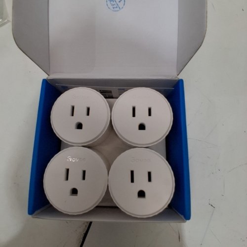 4PK GOVEE SMART WIFI PLUGS - WHITE - (MODEL : H5083) image 3