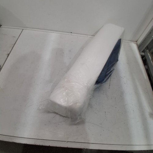 MASTER MASSAGE SEMI-ROUND MASSAGE BOLSTER FOR MASSAGE TABLES - 8" X 25" X 4.5" - BLUE/NAVY image 3