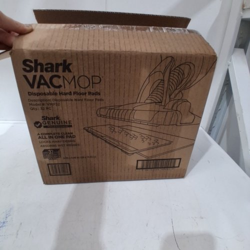 32PK SHARK VACMOP DISPOSABLE HARD FLOOR VACUUM AND MOP PAD REFILLS - WHITE (MODEL: VMP32) image 2