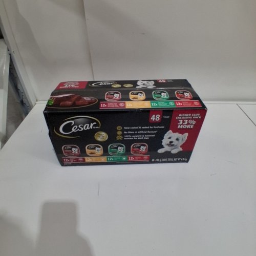 48PK CESAR WET DOG PATÉ VARIETY PACK - 100G - FILET MIGNON/CHICKEN AND LIVER/ TURKEY RECIPE/ BEEF RECIPE image 2