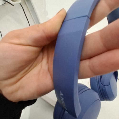 SONY WH-CH520 WIRELESS BLUETOOTH ON-EAR HEADPHONES WITH MICROPHONE - BLUE (MODEL: YY2958) image 4