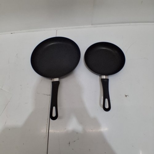 2PC SCANPAN CLASSIC INDUCTION NONSTICK FRY PAN SET - 10.5"/ 8" - BLACK image 2