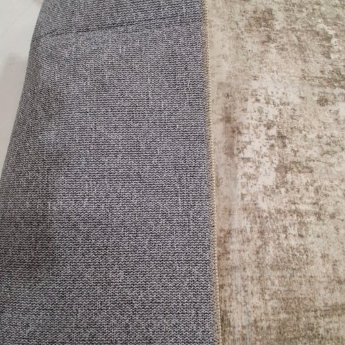 BERTHMEER AREA RUG - 2FT X 6FT - BEIGE AND TAUPE image 3