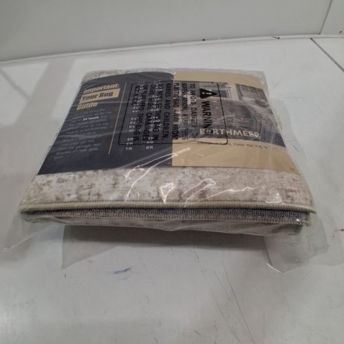 BERTHMEER AREA RUG - 2FT X 6FT - BEIGE AND TAUPE image 4