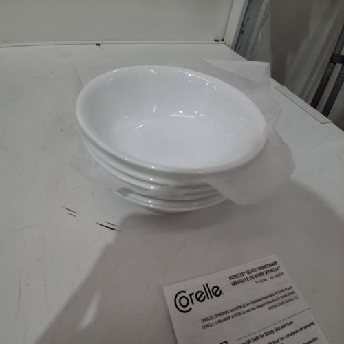 6PK CORELLE SIDE DISH BOWLS - 16 OZ - WHITE image 3