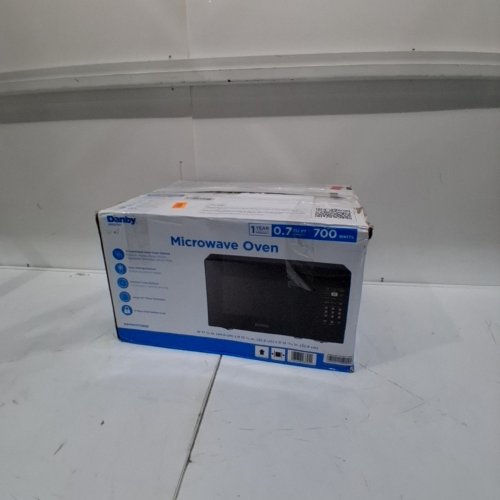 DANBY COUNTERTOP MICROWAVE OVEN - 0.7 CU/FT - BLACK ( MODEL- DBMW0721BBB) image 7