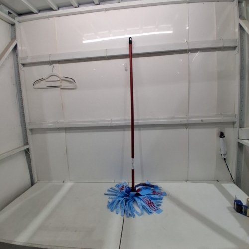 VILEDA SUPER TWIST MICROFIBRE 3ACTION MOP - 47" HANDLE - RED/BLUE image 2