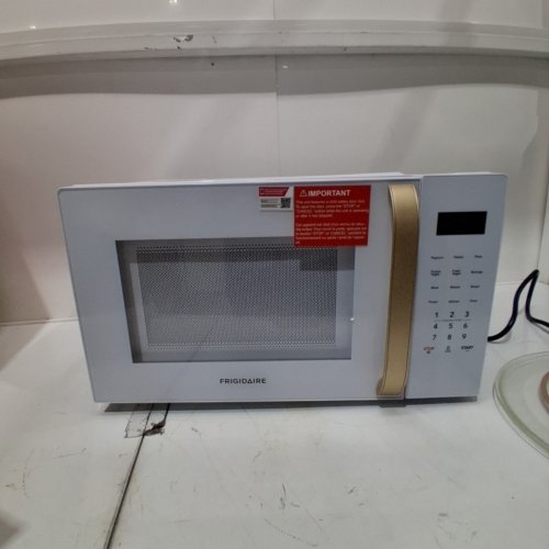 FRIGIDAIRE COUNTERTOP MICROWAVE OVEN - 1.1 CU. FT 900W- WHITE - (MODEL: EMW1154) image 4