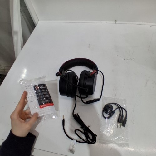 MPOW AIR SE SOFT OVER-EAR WIRED GAMING HEADSET WITH 3D BASS SURROUND AND NOISE CANCELLING MIC - BLACK/RED (MODEL: BH439A) image 2