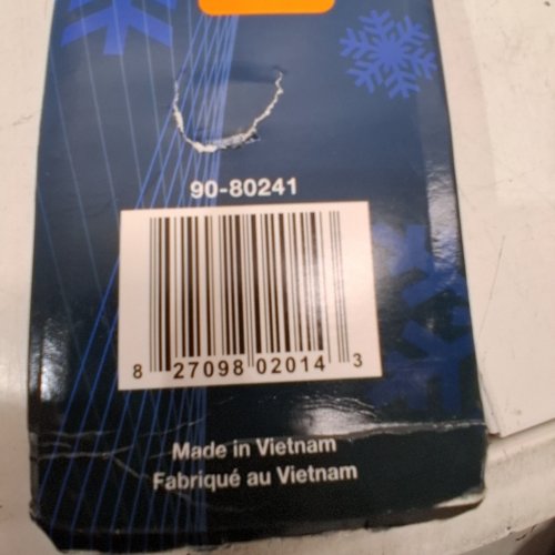 2PC TOP QUALITY GRAPHITE COATED WINTER WIPER BLADES - 24" - BLACK image 2