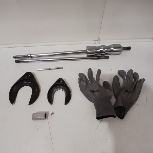 RELUXGO INNER CV AXLE PULLER REMOVAL TOOL WITH 5/8"-18 SLIDE HAMMER & ADAPTER- 63MM / 48MM- BLACK/GREY - (MODEL: ‎BJS036) image 2