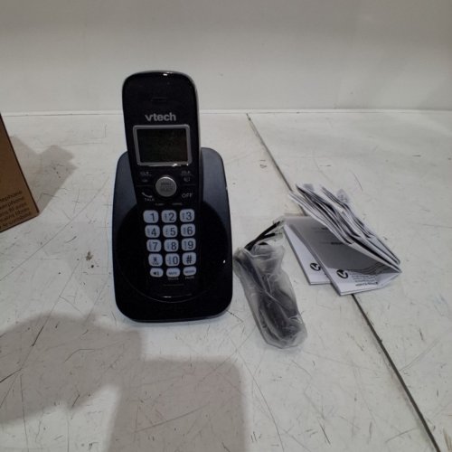 VTECH DECT 6.0 CORDLESS PHONE WITH FULL DUPLEX SPEAKERPHONE & CALLER ID - BLACK (MODEL: VG101-11) image 3