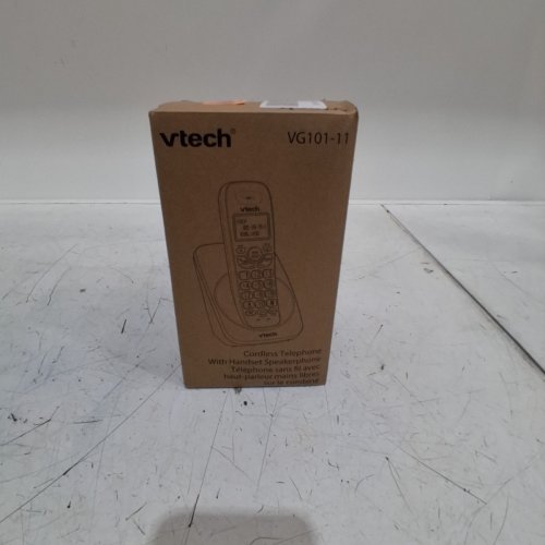 VTECH DECT 6.0 CORDLESS PHONE WITH FULL DUPLEX SPEAKERPHONE & CALLER ID - BLACK (MODEL: VG101-11) image 4