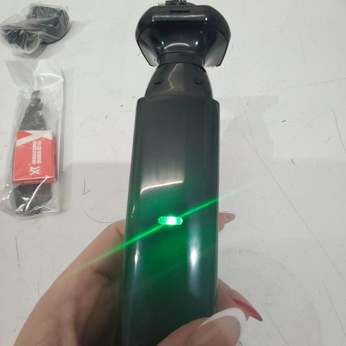 ROWCES USB RECHARGEABLE BACK HAIR & BODY GROOMER - BLACK image 2