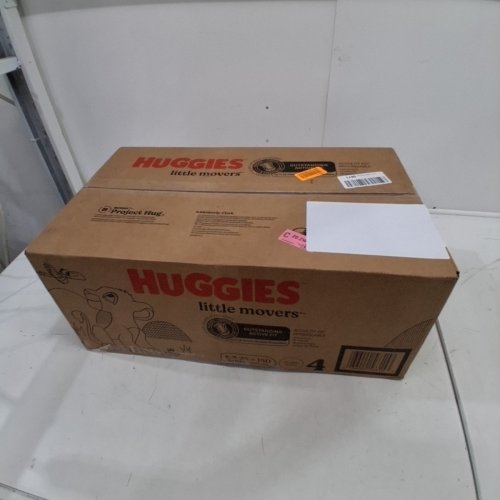 150PK HUGGIES LITTLE MOVERS DIAPERS - SIZE 4 - DISNEY BABY LION KING image 2