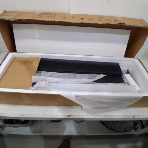 WOODEN SHOE CABINET WITH 3 FLIP DRAWERS - 31" X 9" X 46" - BLACK - (MODEL: JY-231016) image 4