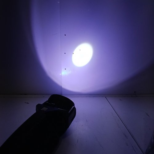LETOUR MULTIFUNCTIONAL SEARCHLIGHT FLASHLIGHT FOR EMERGENCIES, RECHARGEABLE AND SOLAR POWERED - 350000 LUMENS - BLACK image 2