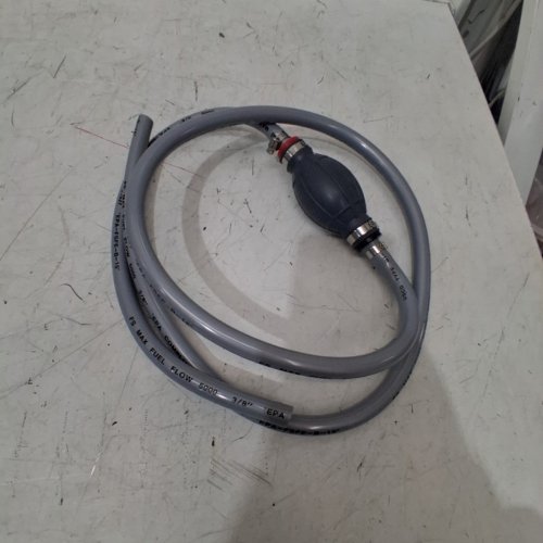 UNIVERSAL OUTBOARD FUEL LINE ASSEMBLY - 6FT X 3/8" - GRAY image 2